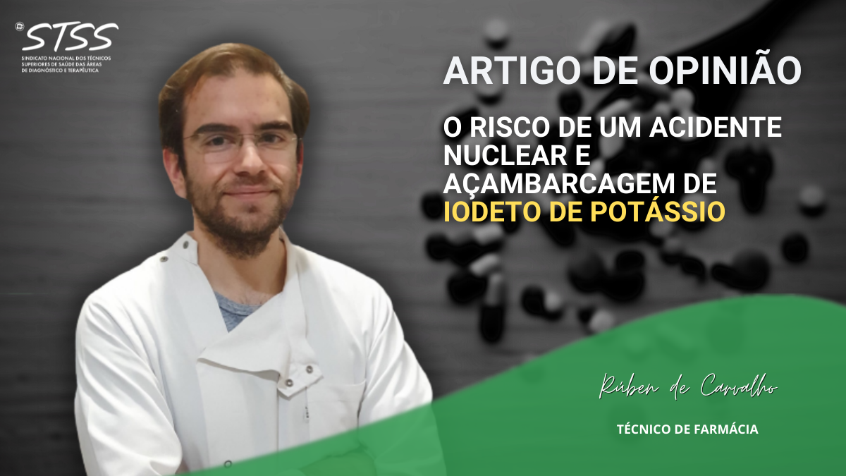 O risco de um acidente nuclear e açambarcagem de iodeto de potássio